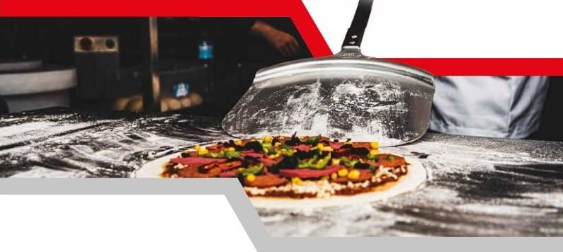 Pizzaschieber / 45cm / 161cm / Horeca