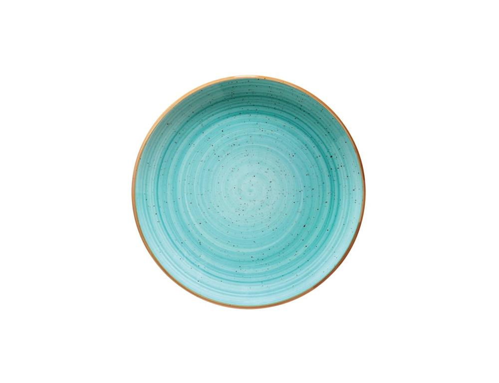 Aqua Flacher Teller GRM / 25cm /12Stk