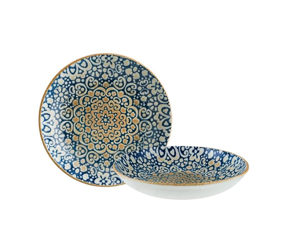 Alhambra Tiefer Teller BLM / 25cm / 6Stk