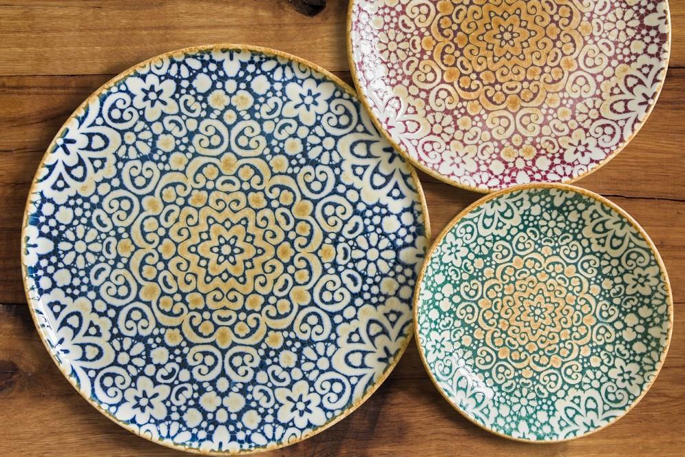 Alhambra Tiefer Teller BLM / 25cm / 6Stk