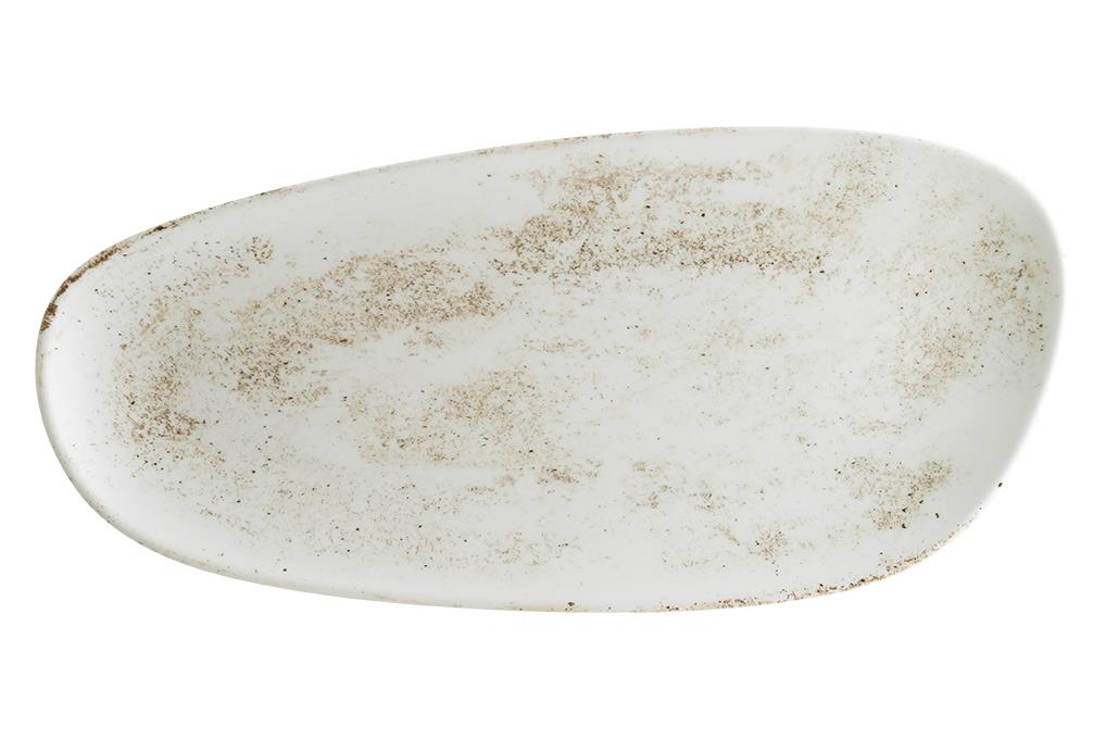 Nacrous Ovale Teller Vago / 36cm / 12Stk