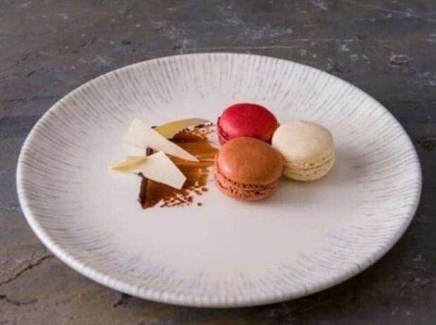Iris Flach.Teller Gourmet / 21cm / 12Stk