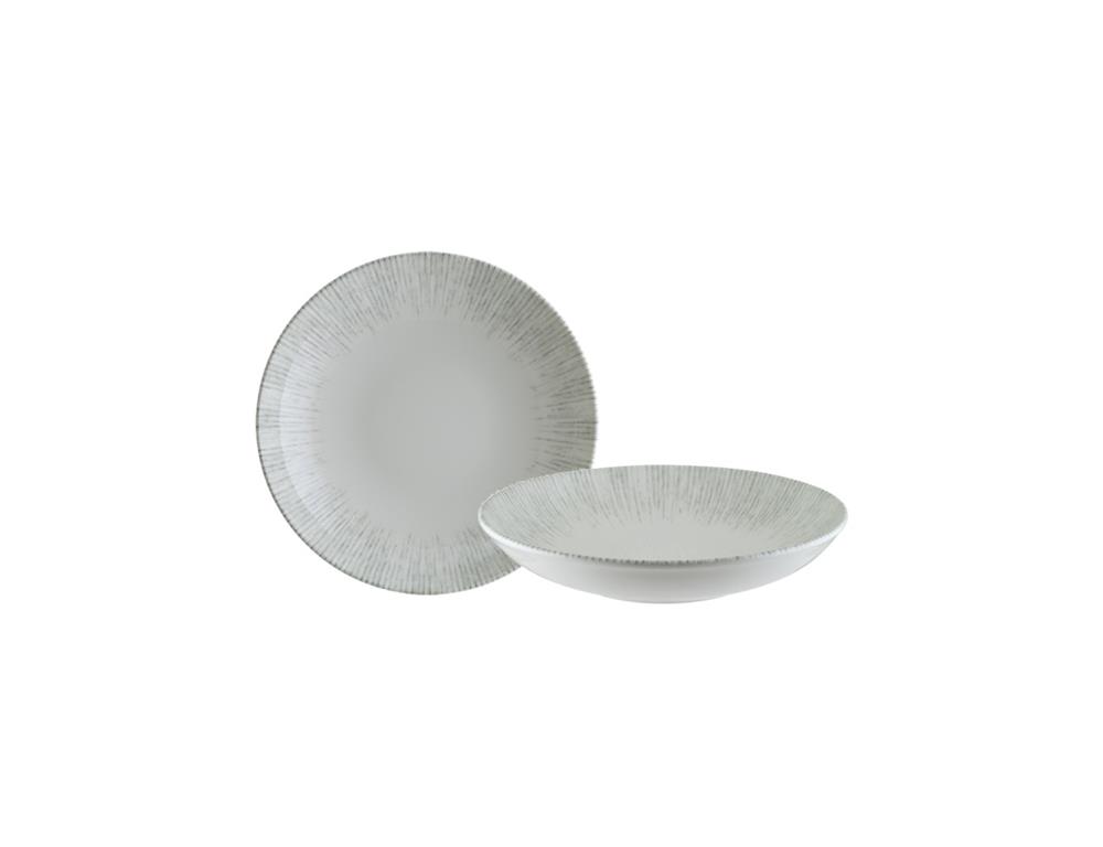Iris Tiefer Teller GRM / 20cm / 12Stk