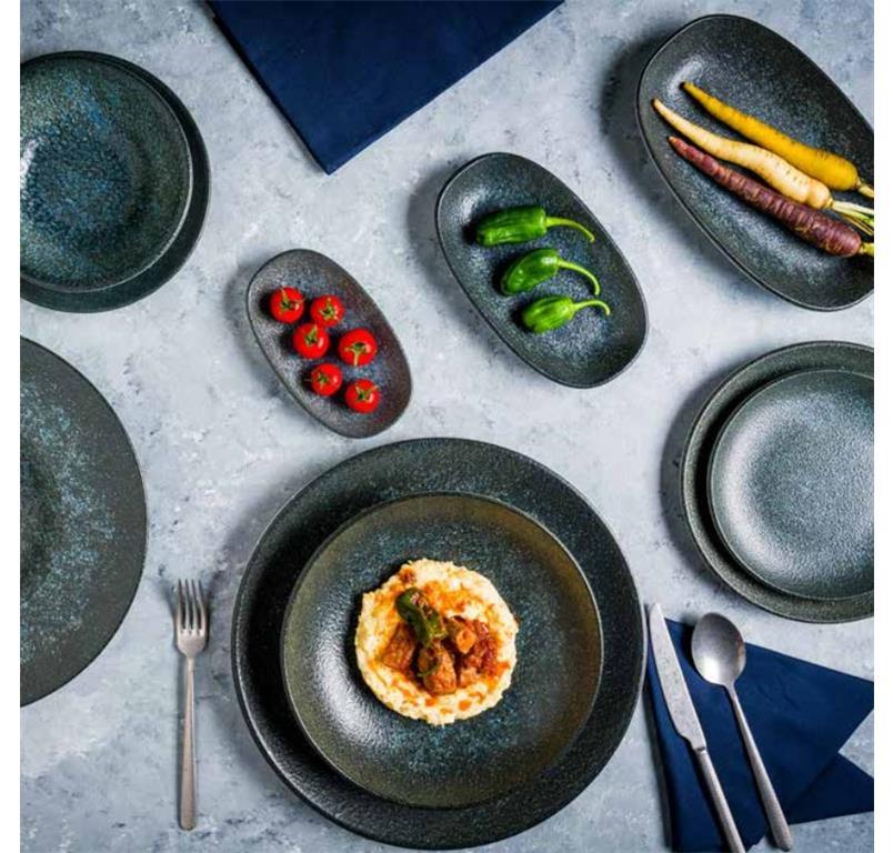 Vega ovaler Teller Gourmet /19x11/ 12Stk
