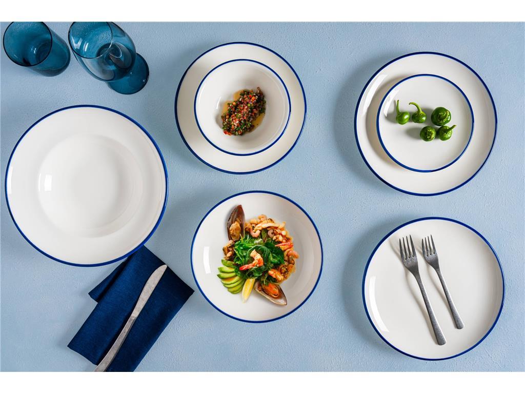 Linea Blue Teller Gourmet / 27cm / 12St