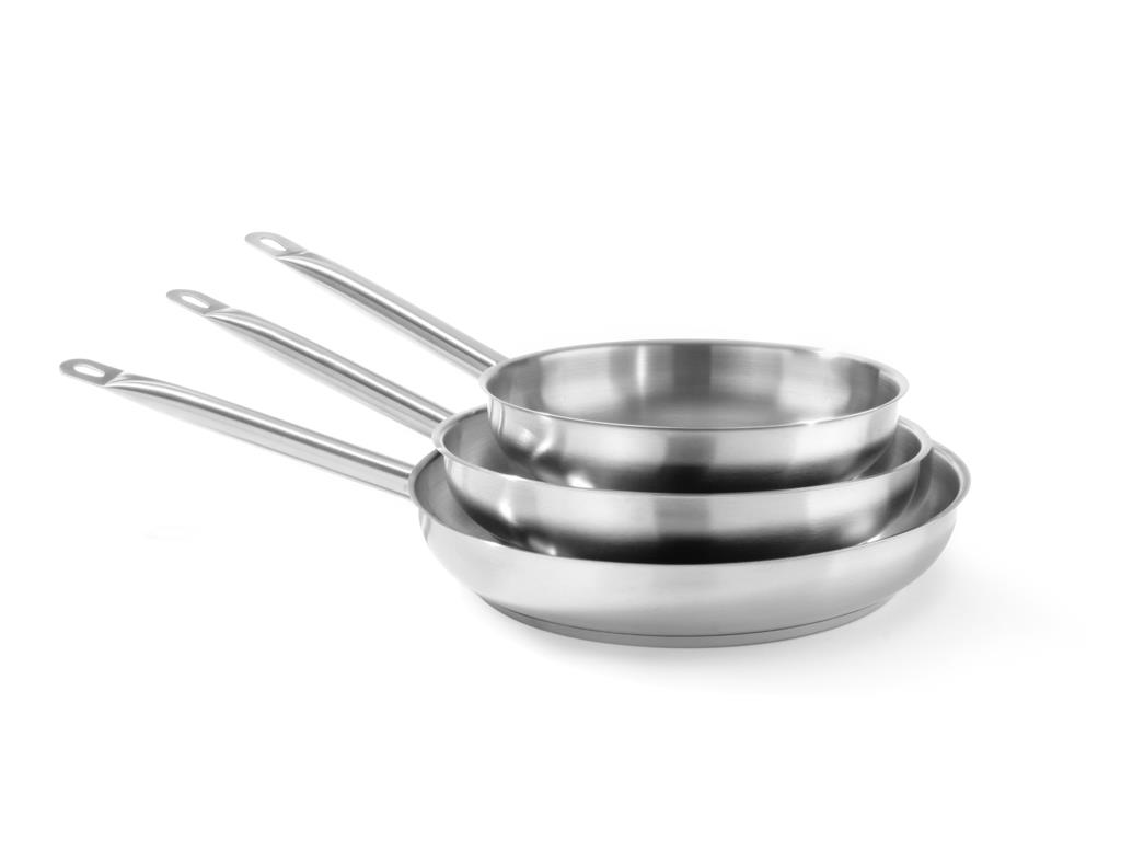 Edelstahl Bratpfanne /24cm/ Induct