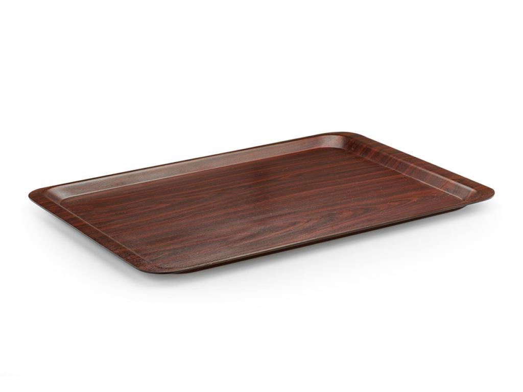 Tragetablett / 20x30cm / Mahagoni