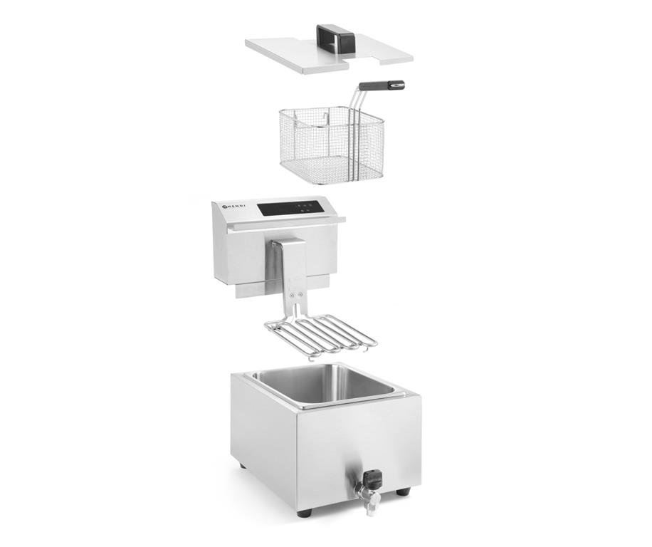 Fritteuse / 8L / 3500W / Profi Line