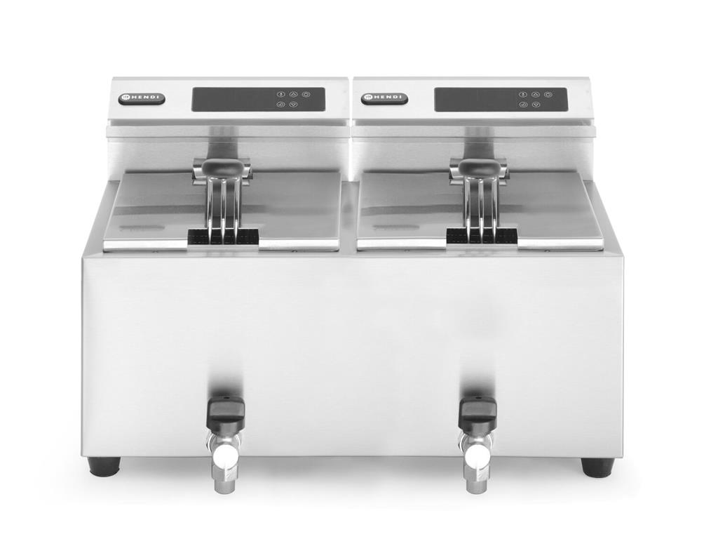 Fritteuse / 2x8L / 2x3500W / Profi Line