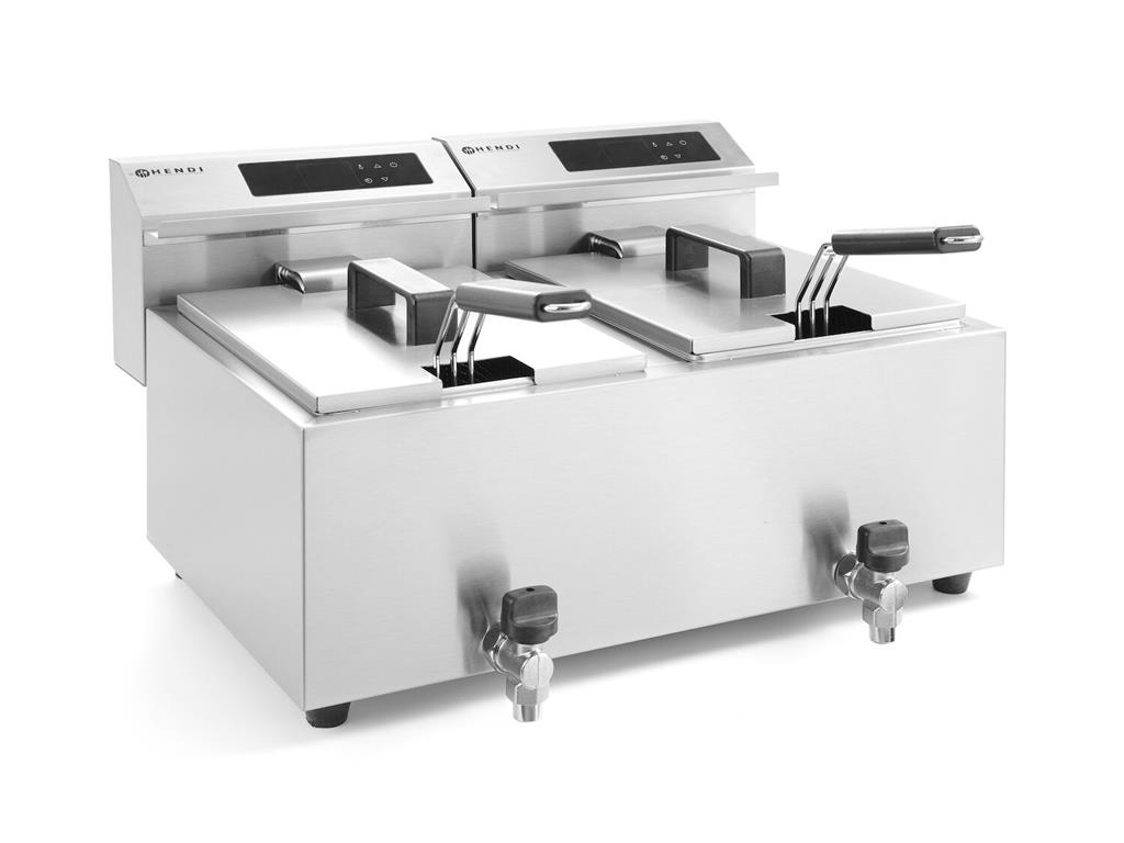 Fritteuse / 2x8L / 2x3500W / Profi Line