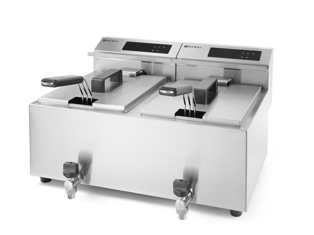 Fritteuse / 2x8L / 2x3500W / Profi Line