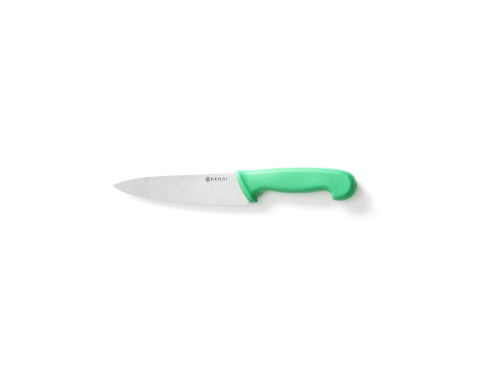 Kochmesser / 18cm / grün
