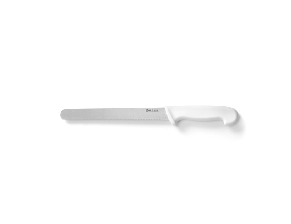 Brot- und Konditorenmesser / 25cm / Weiß