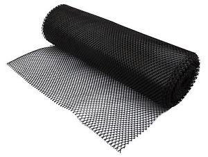 Gummimatte für Bar / 61cm / 5m / Schwarz
