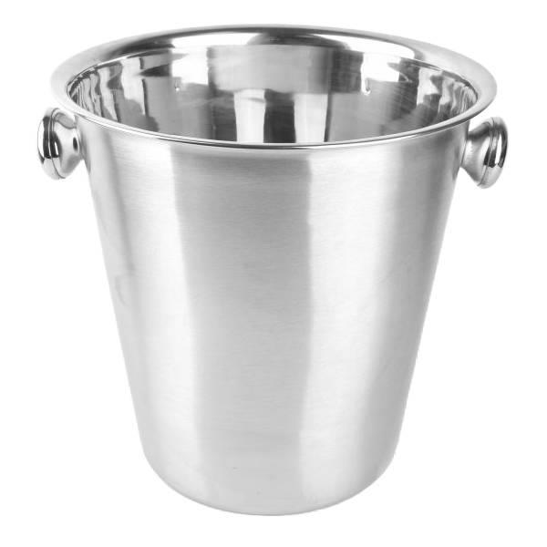 Champagner- und Eiskübel /22cm/Edelstahl