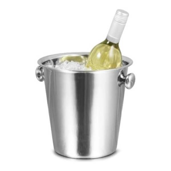 Champagner- und Eiskübel /22cm/Edelstahl