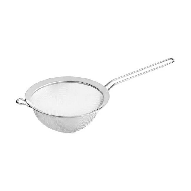 Rundes Sieb / einfach / fein / 18cm
