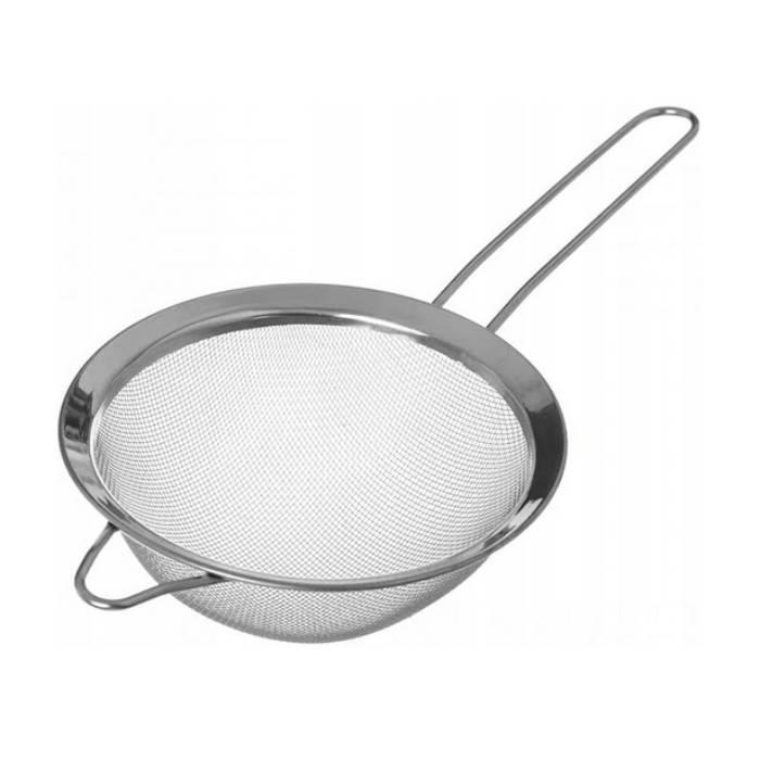 Rundes Sieb / einfach / fein / 22cm