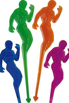 Mixstäbe Bodybuilder / 15cm / 100Stk