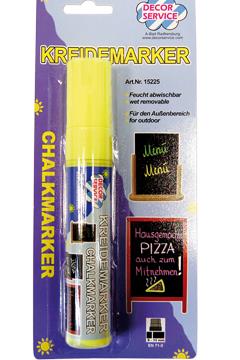 Flüssigkreidemarker / Gelb /3-15mm