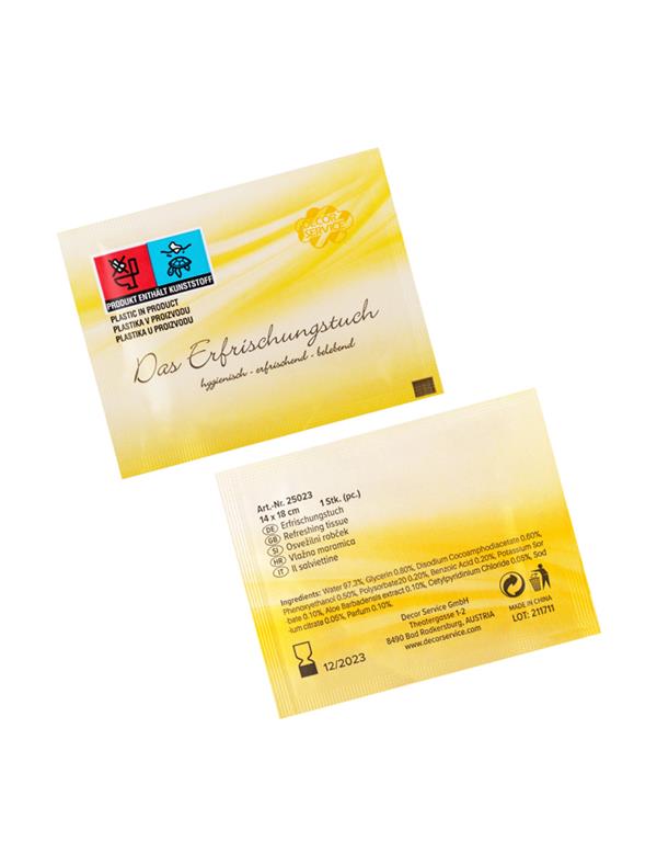 Erfrischende Tücher / 250Stk.