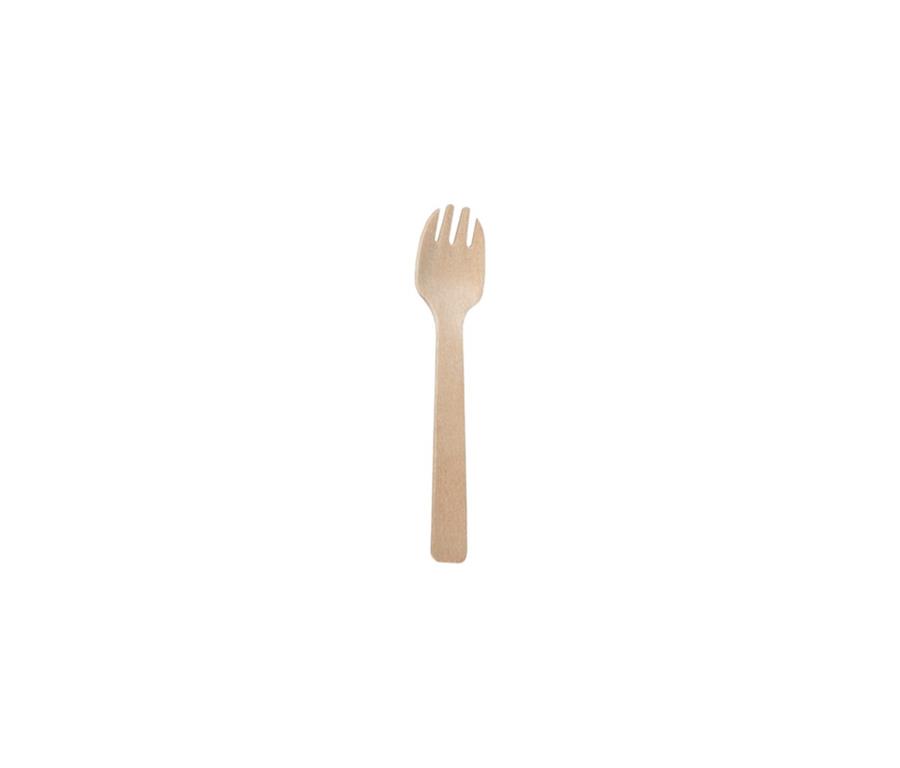 Holzbesteck / Dessertgabeln /10cm/ 100St