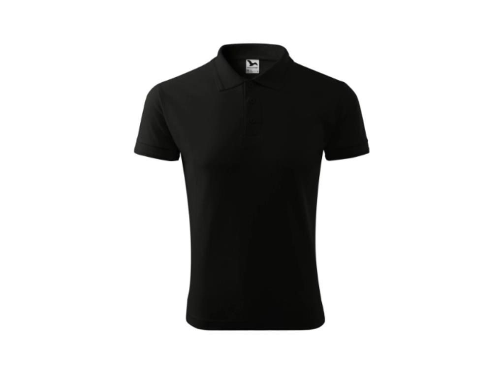 Schwarzes Poloshirt /M/ 100 % Baumwolle