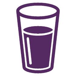Saft- und Wassergläser