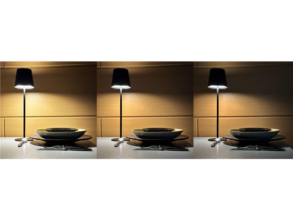 Tischlampe LED / 10x10x37cm / 1Stk