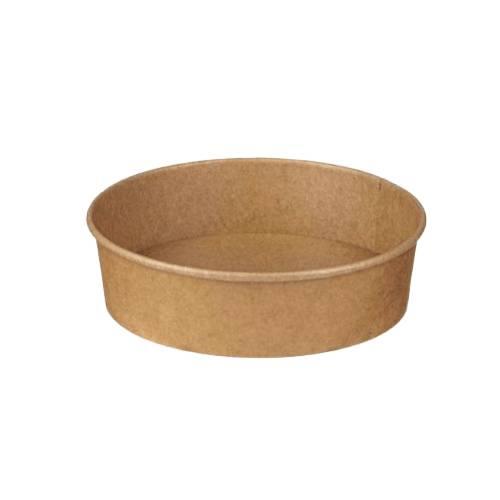 Kraft papirnata skleda / 15x5cm / 500ml / okrogla / 50kos