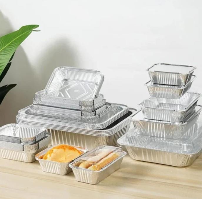 Aluminiumbehälter / 1040 ml / 100 Stk.