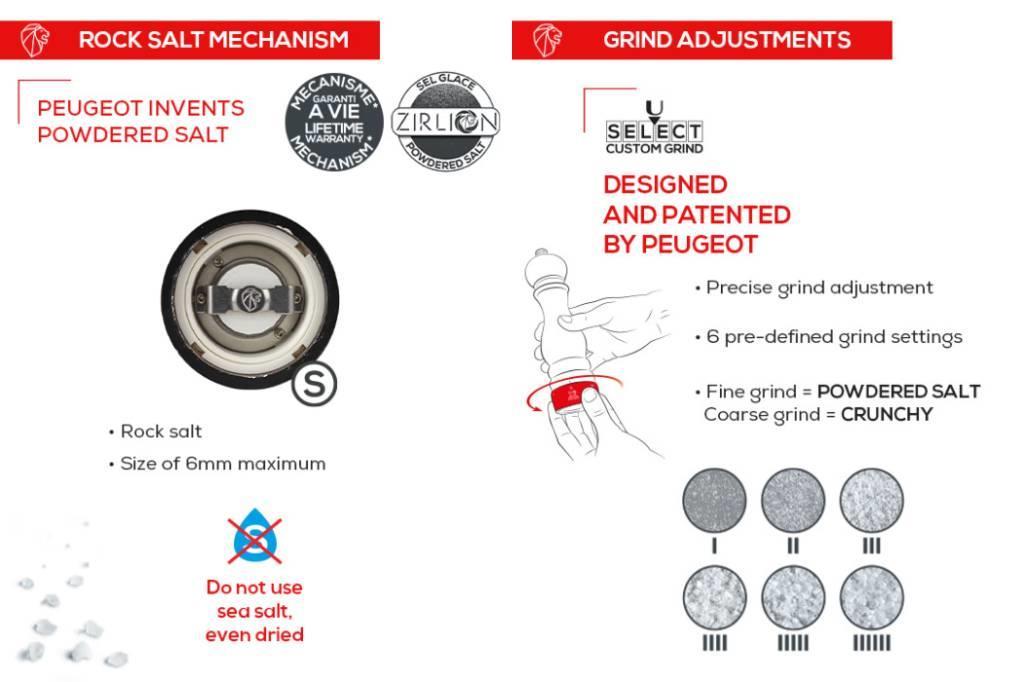 Paris Salzmühle / 30cm / Natur