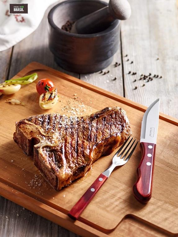 Polywood nož za steak / 6kos / 21,2cm