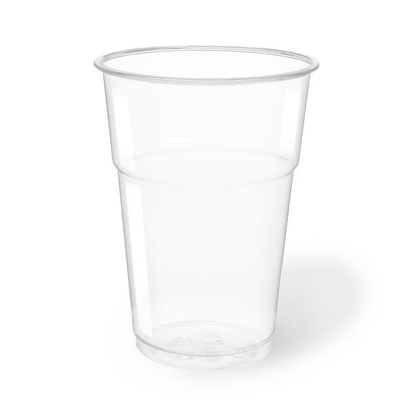 Plastikbecher / rPET / 400ml / 50Stk