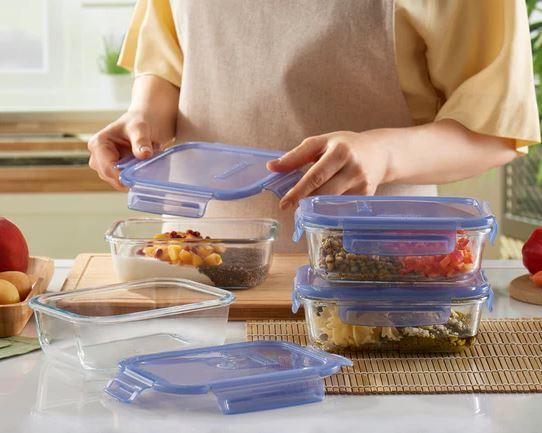 Lunchbox aus Glas / Lockie Lock / 640 ml