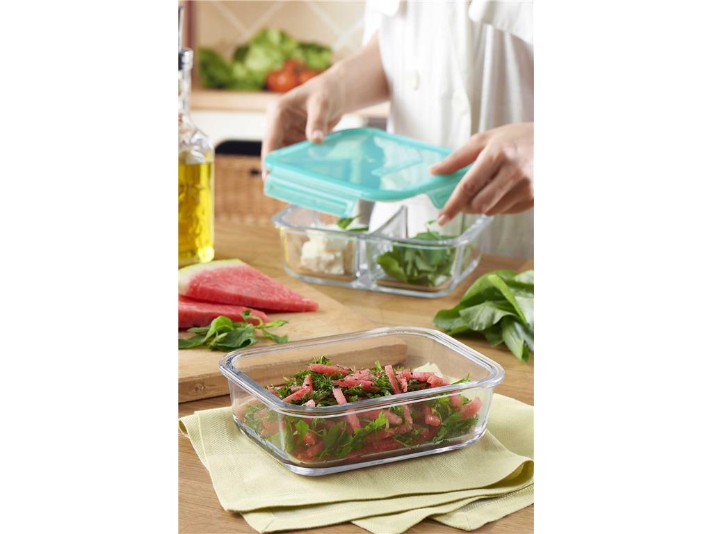 Lunchbox aus Glas / Lockie Lock / 640 ml