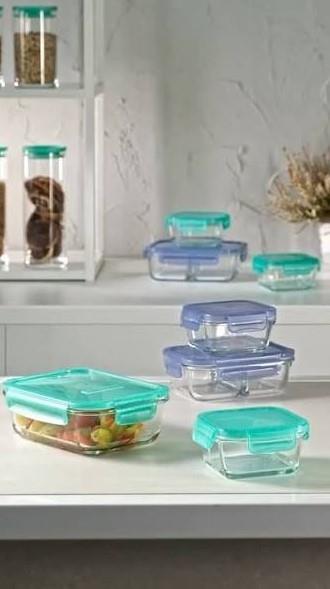 Lunchbox aus Glas / Lockie Lock / 640 ml