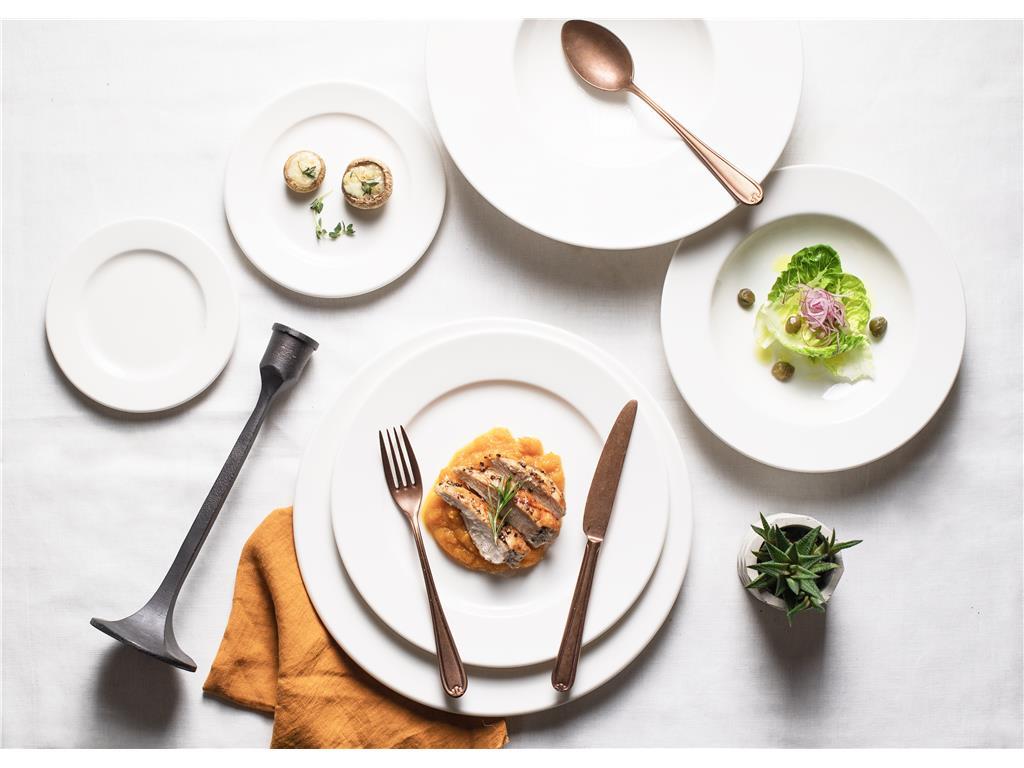 Banquet flacher Teller / 21cm / 12Stk.