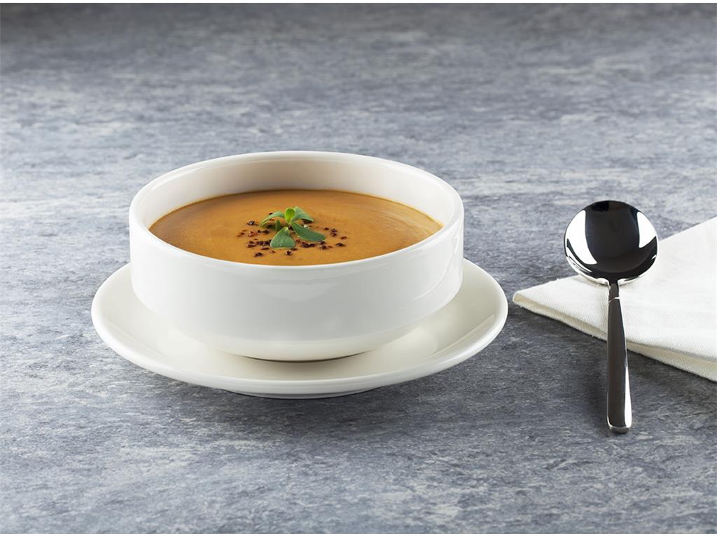 Gourmet-Untertasse / 19cm / 12Stk