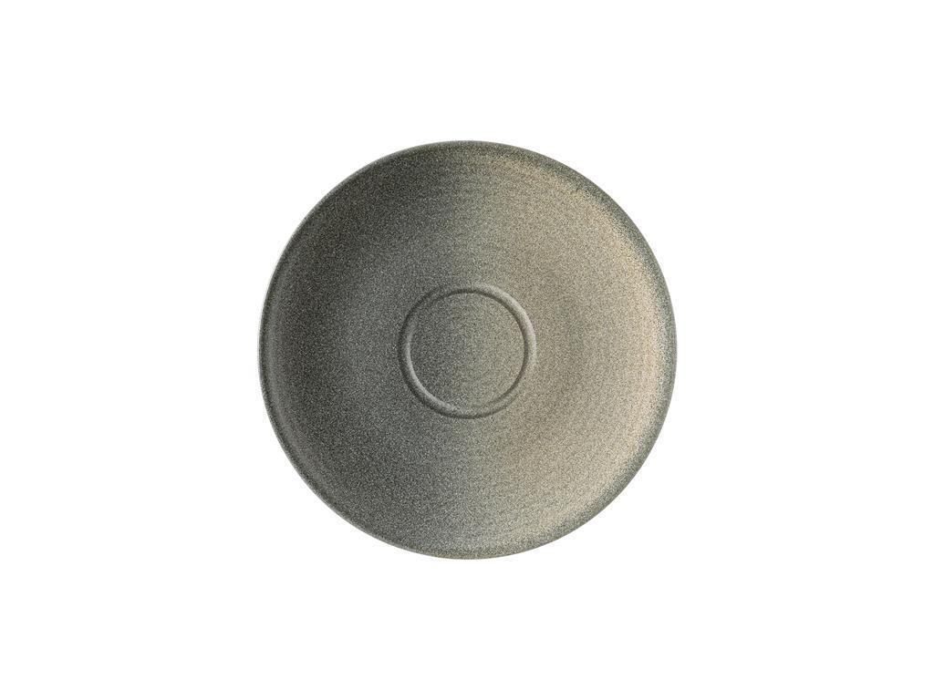 Hornfels Untertasse/ 13 cm / 6 Stück