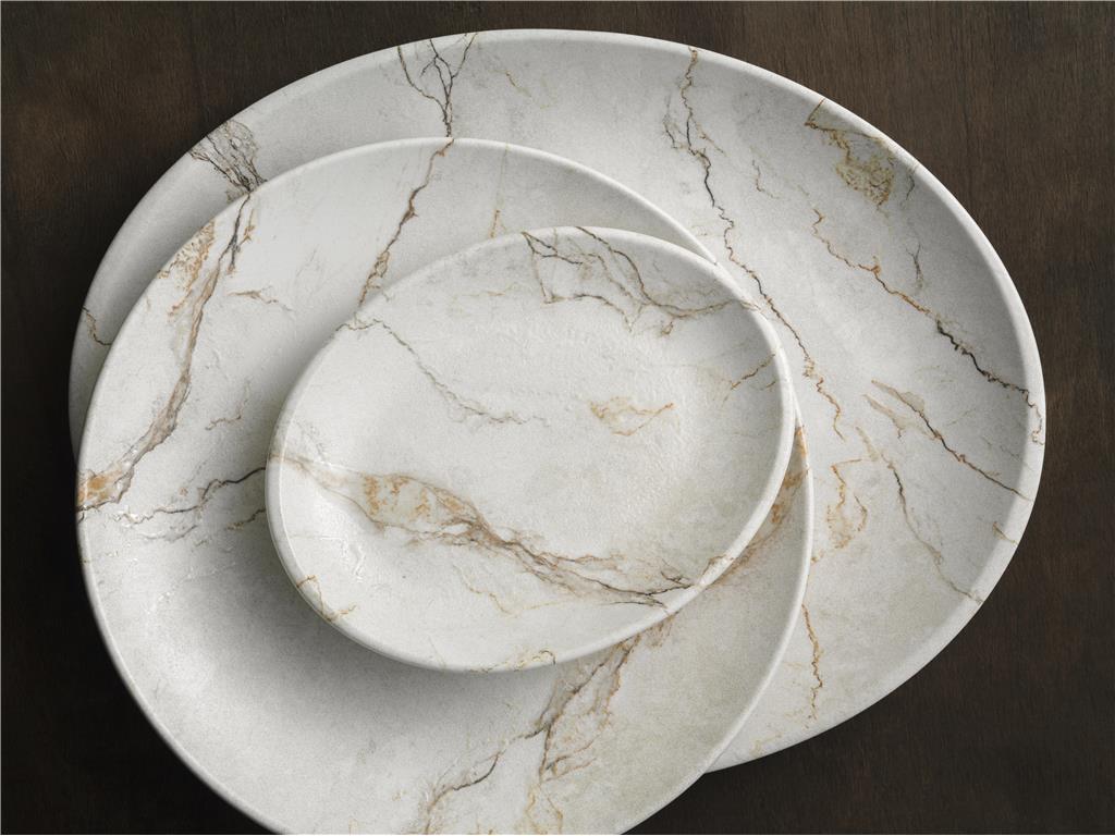 Granix tiefer Platte Bloom / 25cm / 6Stk