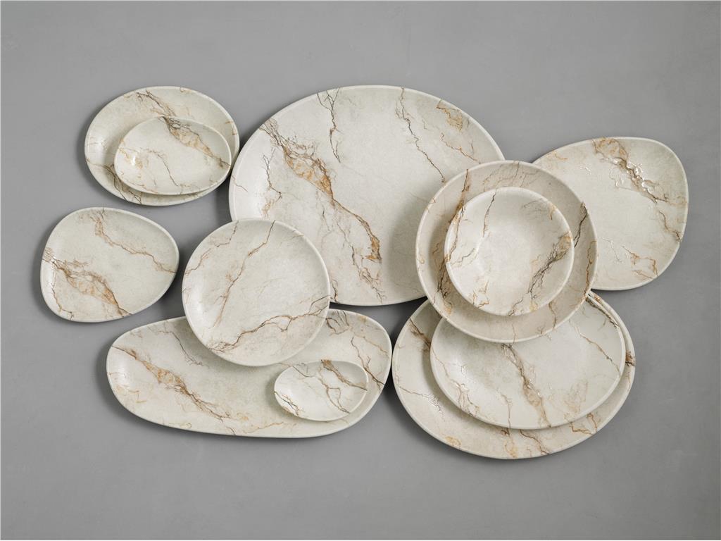 Granix Ovale Platte Moove /31x24cm/ 6Stk