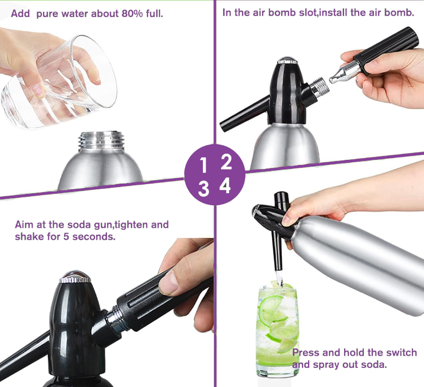 Sodamaker / Soda Siphon / 1L