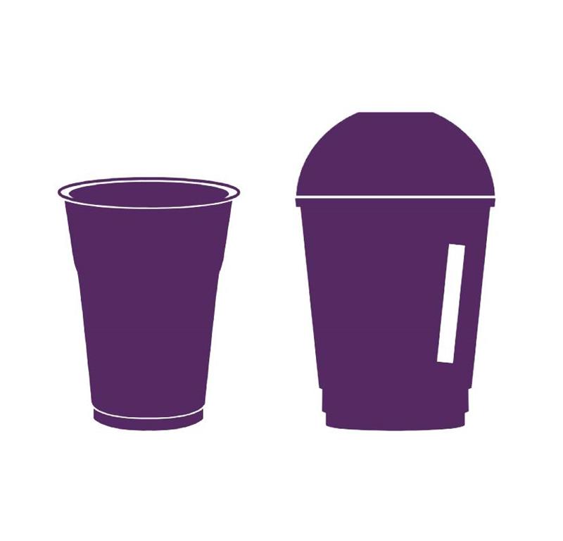 Polyethylen Einwegbecher